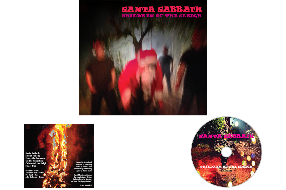 Santa Sabbath CD Cover