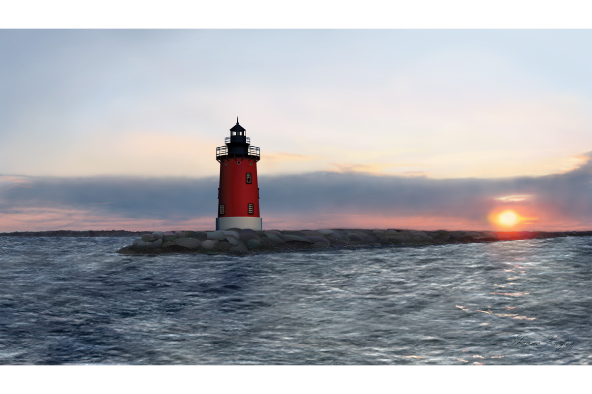 The Red Lighthouse